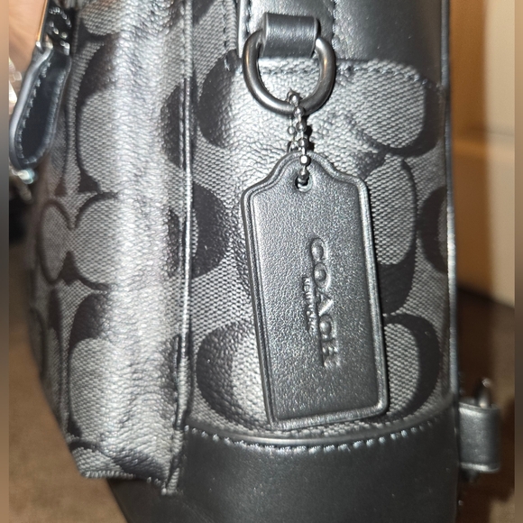 NWT Coach West Pack Signature Canvas Crossbody Bag - Picture 12 of 14